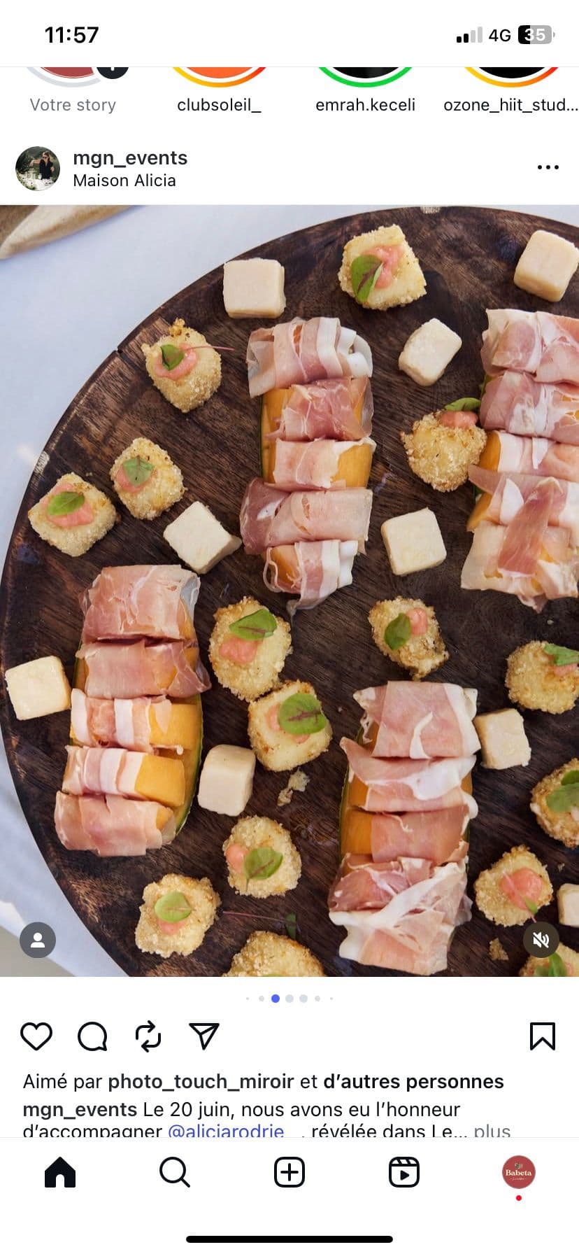 Buffet traiteur Babeta