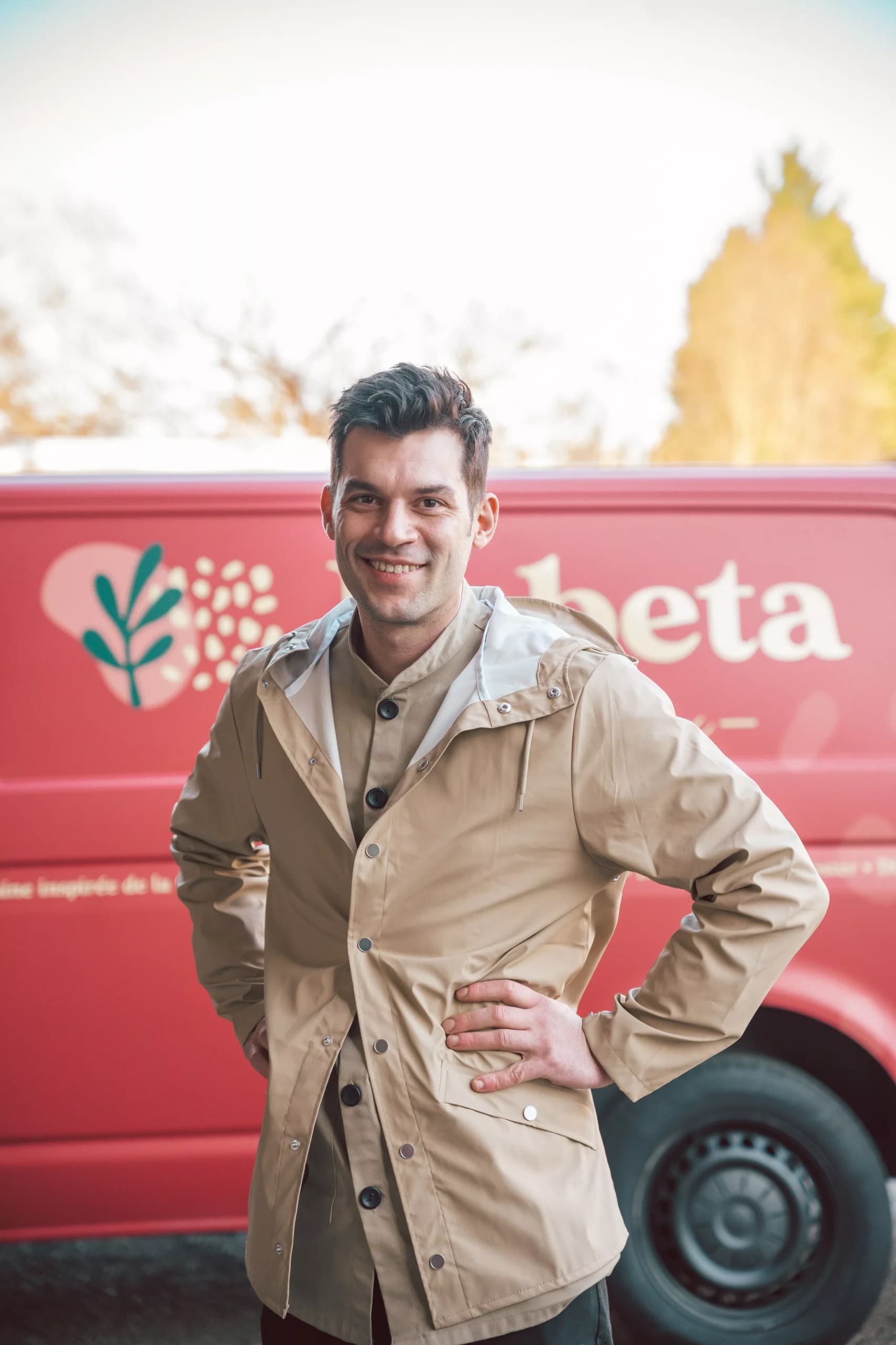 Portrait de Savvas, chef grec originaire de Thessalonique