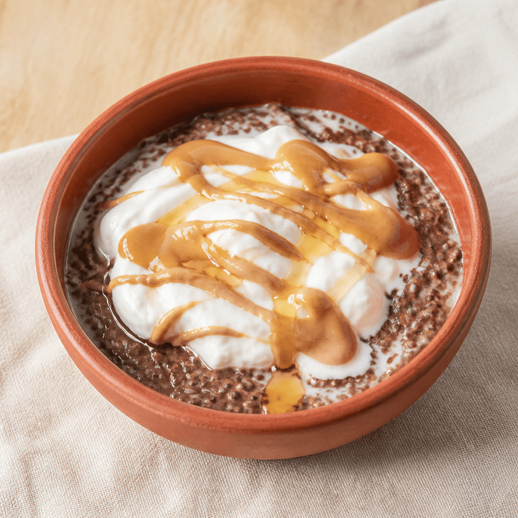 Overnight cacao cacahouète